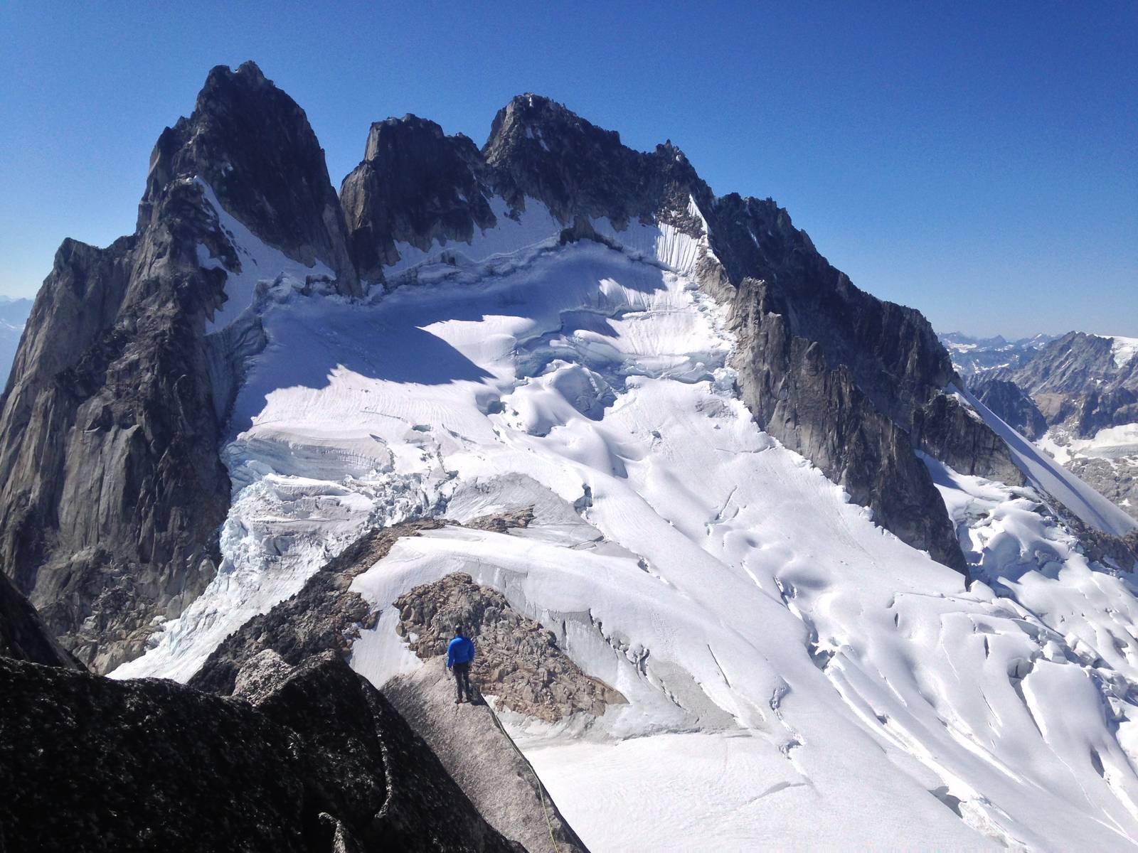 Humbling sites (and scary ridges) in the Bugaboos