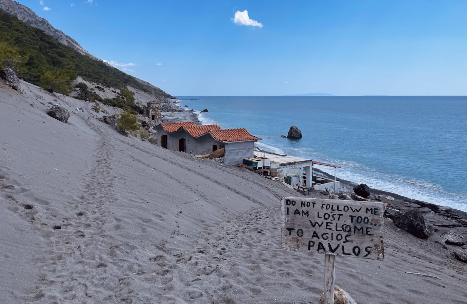 Our walk along the Sfakiá coast